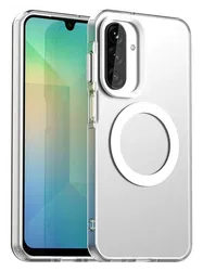 Samsung Galaxy A17 Hoesje Hard Back Cover met MagSafe Transparant afbeelding