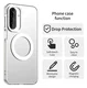 Samsung Galaxy A17 Hoesje Hard Back Cover met MagSafe Transparant afbeelding 4