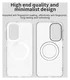 Samsung Galaxy A17 Hoesje Hard Back Cover met MagSafe Transparant afbeelding 6