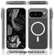 Google Pixel 10 Pro XL Hoesje MagSafe Hard Back Cover PixelSnap Transparant afbeelding 9