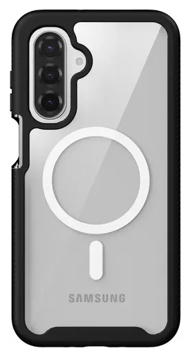 Samsung Galaxy A17 Hoesje Full Protect 360° Cover met MagSafe / Qi2 Zwart afbeelding 9