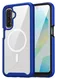 Samsung Galaxy A17 Hoesje Full Protect 360° Cover met MagSafe / Qi2 Blauw afbeelding 4