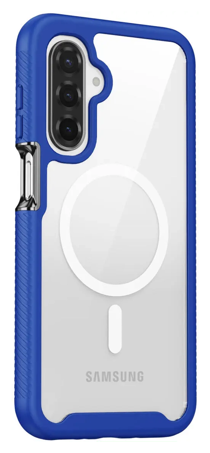 Samsung Galaxy A17 Hoesje Full Protect 360° Cover met MagSafe / Qi2 Blauw afbeelding 8