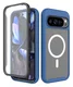 Google Pixel 10 Pro XL Hoesje Full Protect PixelSnap Cover MagSafe/Qi2 Blauw