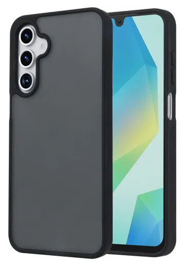 Samsung Galaxy A17 Hoesje Back Cover Matte Zwart afbeelding 1