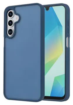 Samsung Galaxy A17 Hoesje Back Cover Matte Blauw