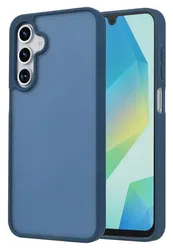 Samsung Galaxy A17 Hoesje Back Cover Matte Blauw afbeelding