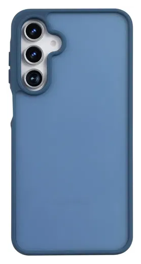 Samsung Galaxy A17 Hoesje Back Cover Matte Blauw afbeelding 2