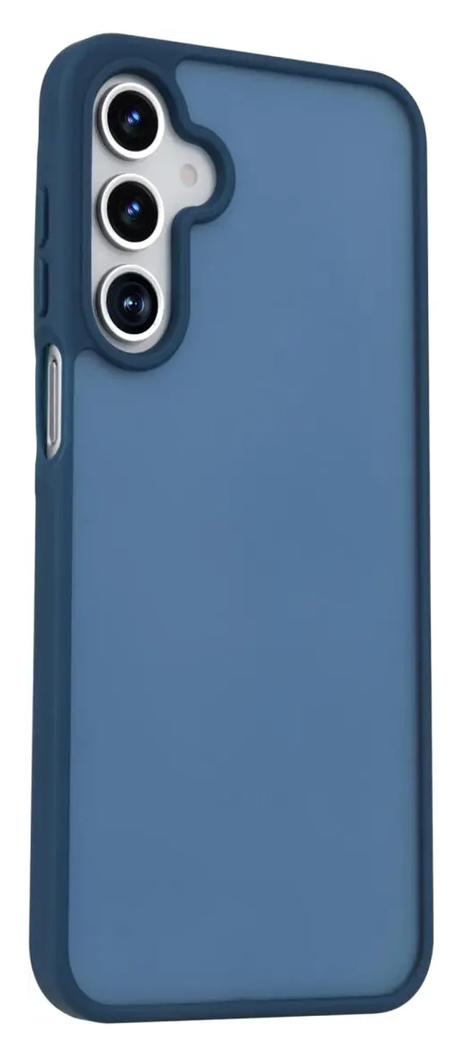 Samsung Galaxy A17 Hoesje Back Cover Matte Blauw afbeelding 3