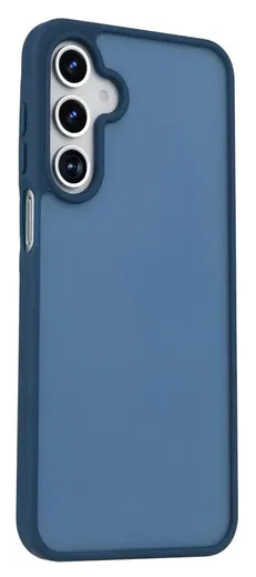 Samsung Galaxy A17 Hoesje Back Cover Matte Blauw afbeelding 3