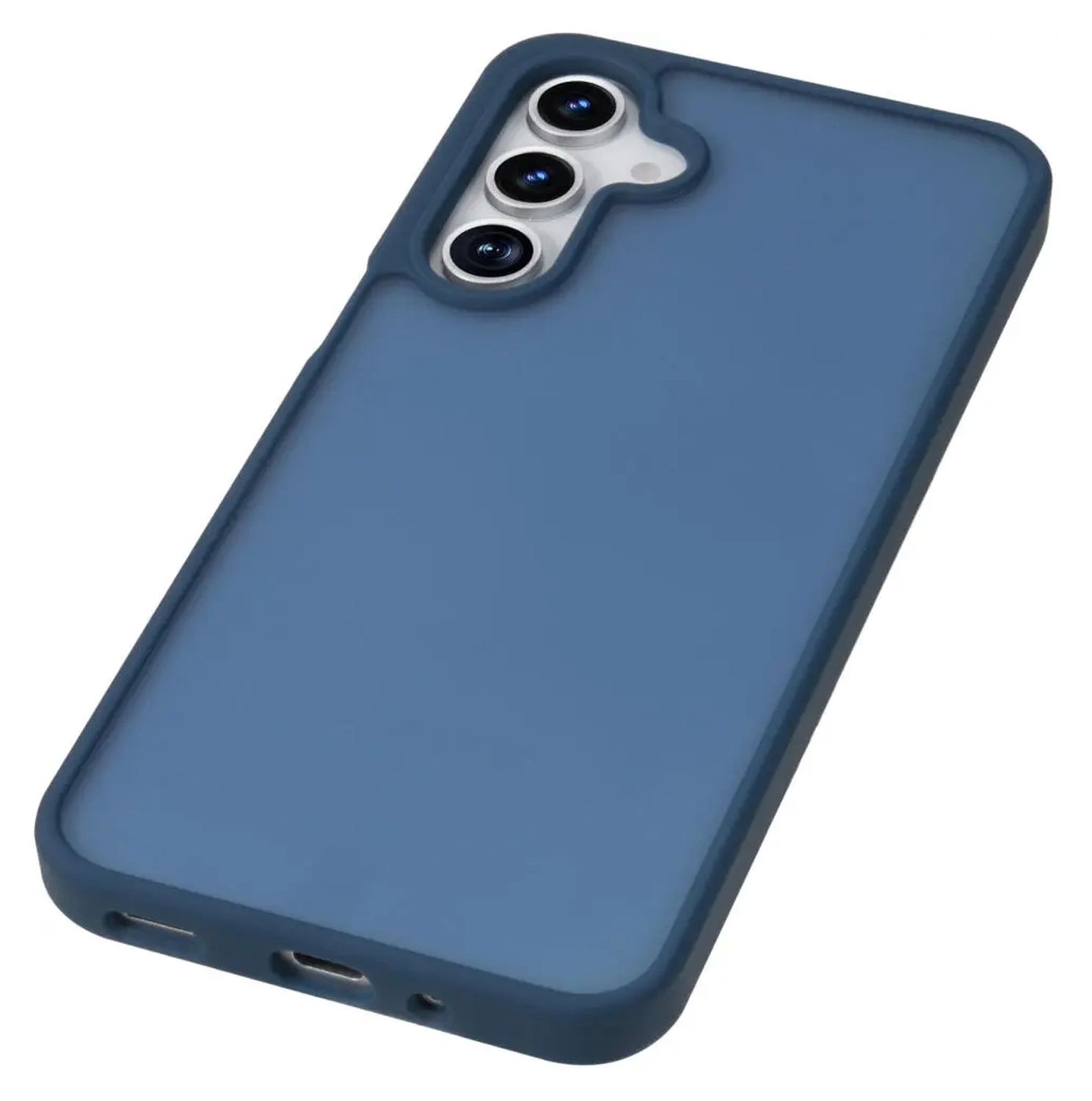 Samsung Galaxy A17 Hoesje Back Cover Matte Blauw afbeelding 5