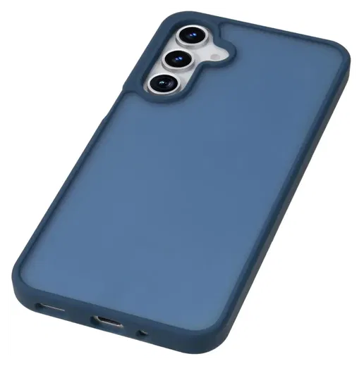 Samsung Galaxy A17 Hoesje Back Cover Matte Blauw afbeelding 5