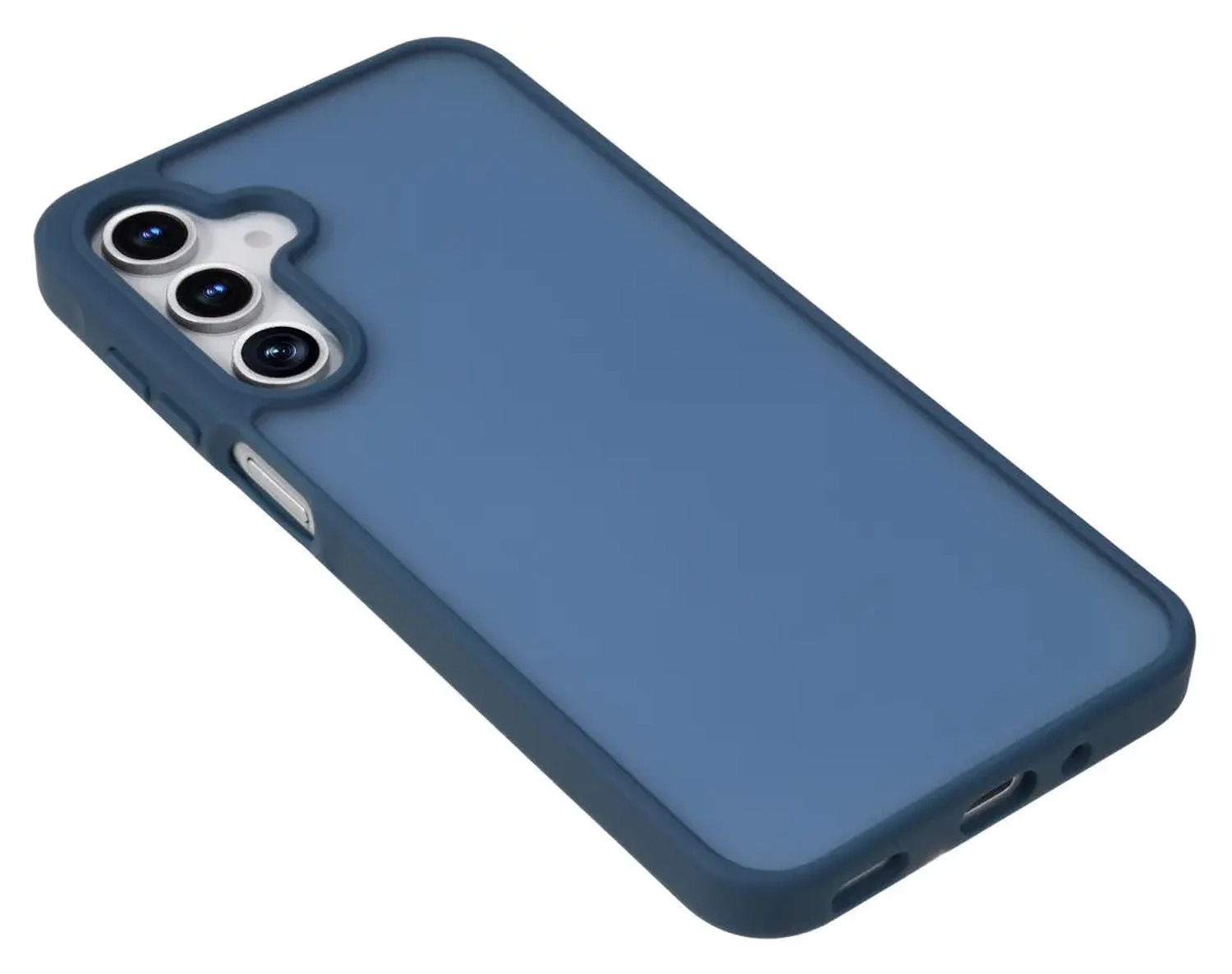 Samsung Galaxy A17 Hoesje Back Cover Matte Blauw afbeelding 6