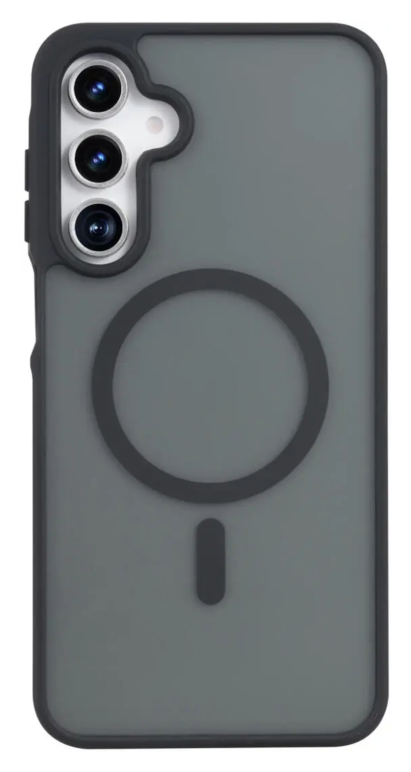 Samsung Galaxy A17 Hoesje met MagSafe Back Cover Matte Zwart afbeelding 2