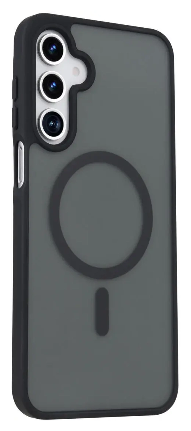 Samsung Galaxy A17 Hoesje met MagSafe Back Cover Matte Zwart afbeelding 5