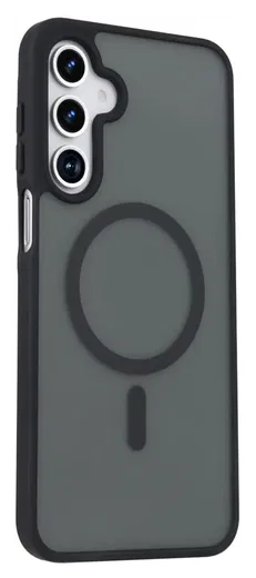 Samsung Galaxy A17 Hoesje met MagSafe Back Cover Matte Zwart afbeelding 5