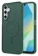 Samsung Galaxy A17 Hoesje met MagSafe Back Cover Matte Groen