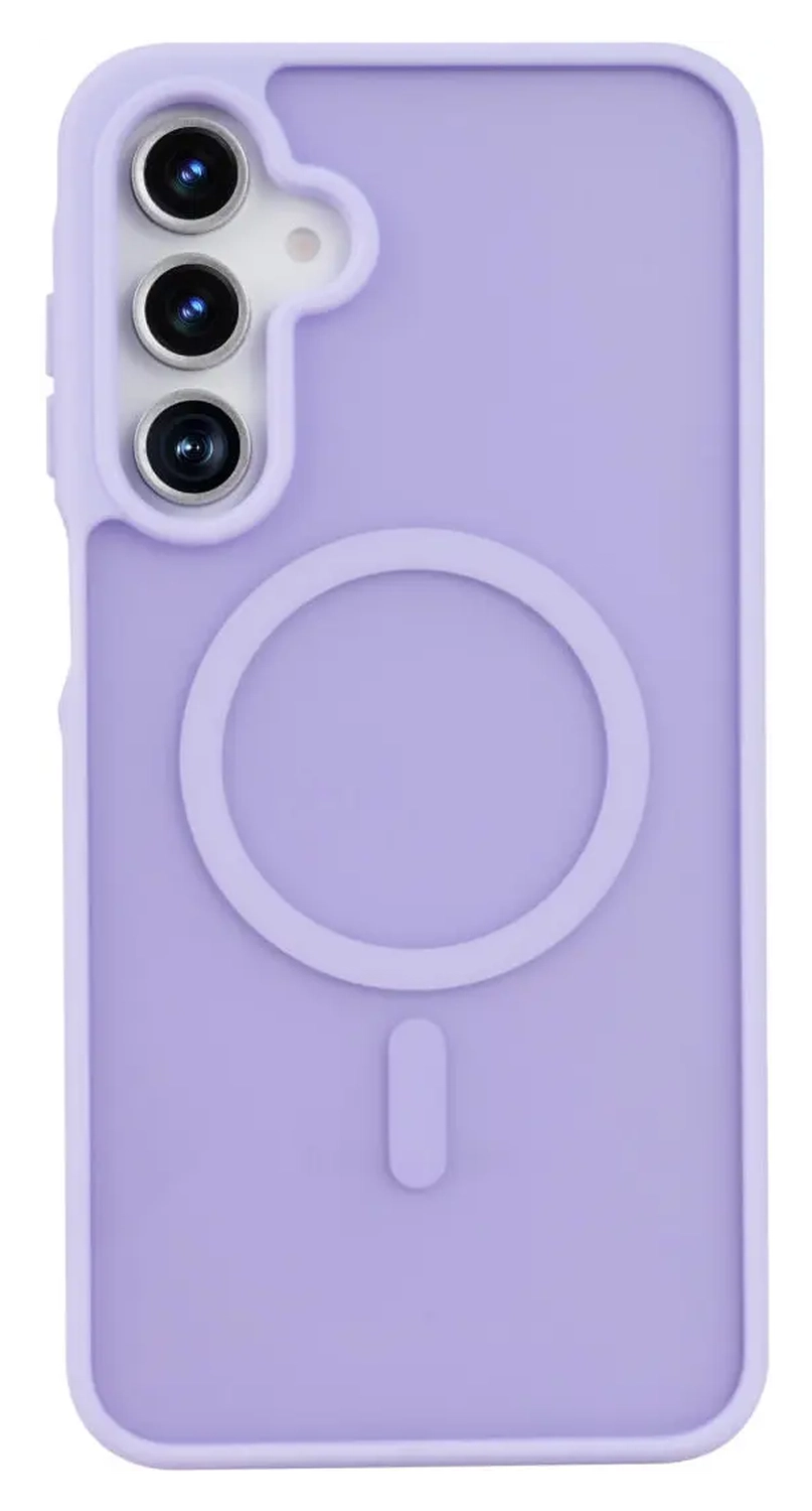 Samsung Galaxy A17 Hoesje met MagSafe Back Cover Matte Paars afbeelding 2