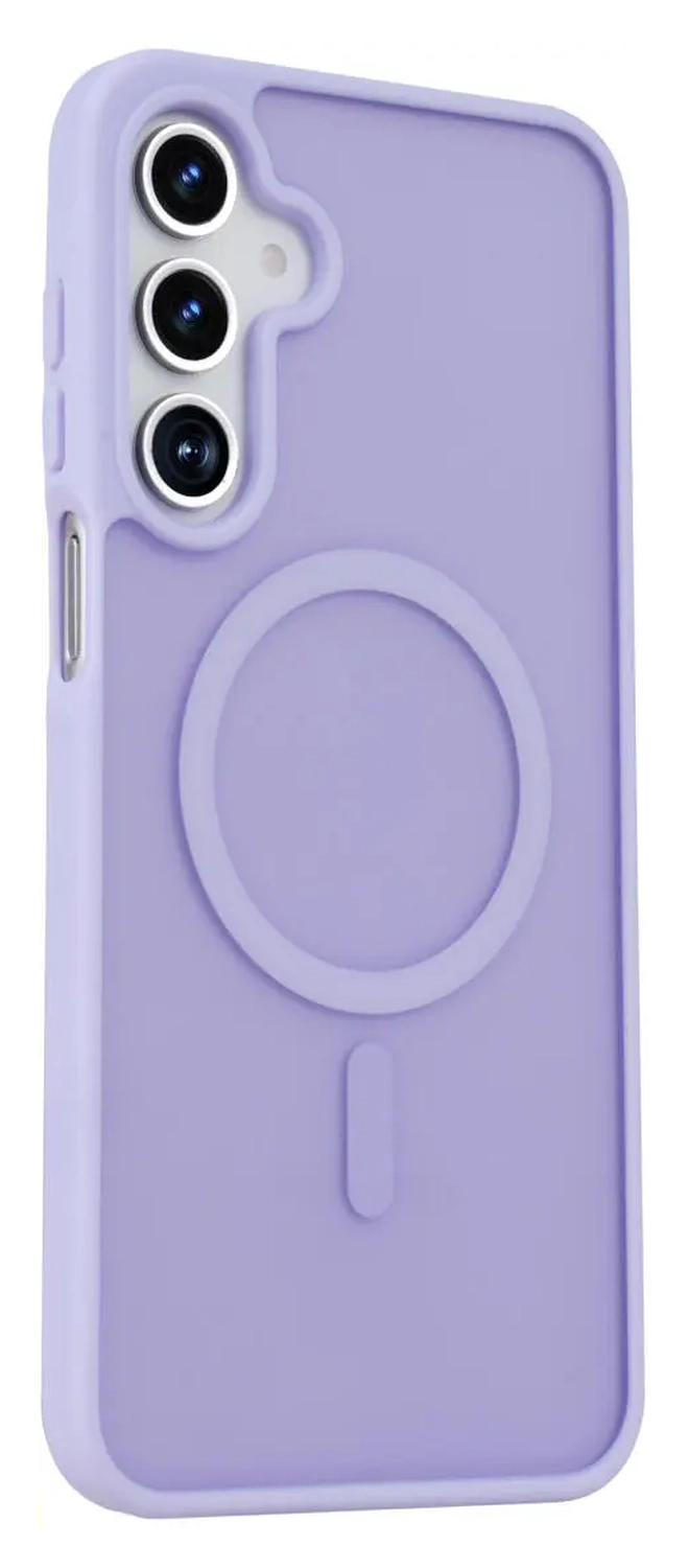 Samsung Galaxy A17 Hoesje met MagSafe Back Cover Matte Paars afbeelding 5