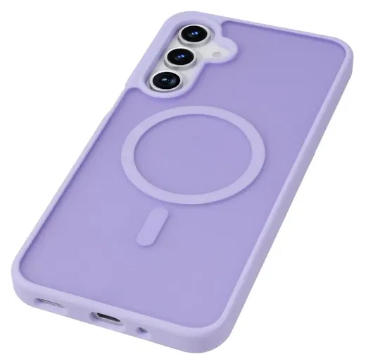 Samsung Galaxy A17 Hoesje met MagSafe Back Cover Matte Paars afbeelding 9