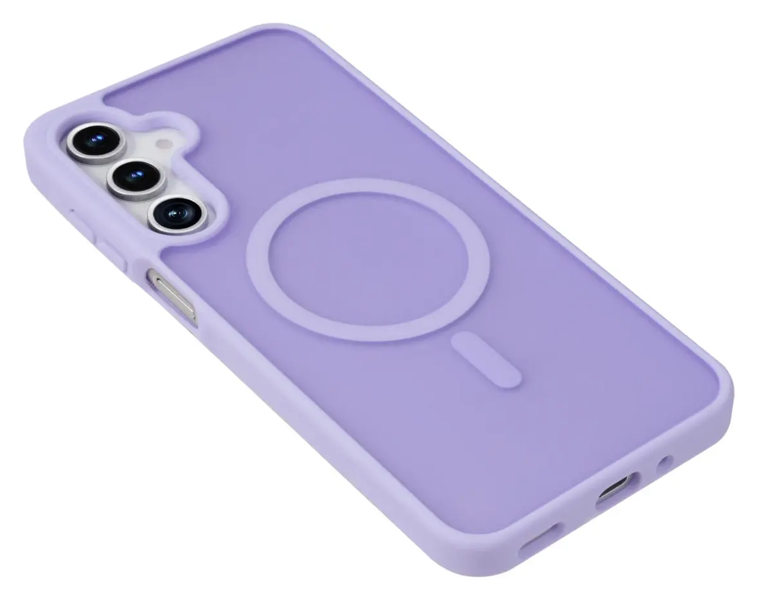 Samsung Galaxy A17 Hoesje met MagSafe Back Cover Matte Paars afbeelding 10