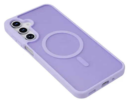 Samsung Galaxy A17 Hoesje met MagSafe Back Cover Matte Paars afbeelding 10