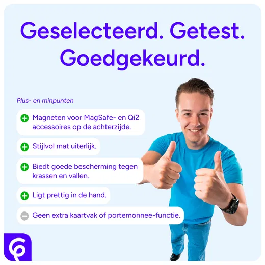 Samsung Galaxy A17 Hoesje met MagSafe Back Cover Matte Roze afbeelding 4