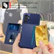 Samsung Galaxy A17 TPU Back Cover met Kunstleren Wallet Blauw afbeelding 5