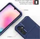 Samsung Galaxy A17 TPU Back Cover met Kunstleren Wallet Blauw afbeelding 6