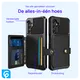 Samsung Galaxy A17 Hoesje 3-in-1 Pasjes Portemonnee Back Cover Zwart afbeelding 3