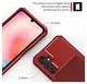 Samsung Galaxy A17 Hoesje 3-in-1 Pasjes Portemonnee Back Cover Rood afbeelding 7