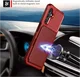 Samsung Galaxy A17 TPU Back Cover met Kunstleren Wallet Rood afbeelding 8