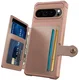 Google Pixel 10 / 10 Pro Hoesje 3-in-1 Pasjes Portemonnee Back Cover Roze afbeelding 2
