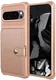 Google Pixel 10 / 10 Pro TPU Back Cover met Kunstleren Wallet Roze afbeelding 2