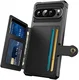 Google Pixel 10 Pro XL Hoesje 3-in-1 Pasjes Portemonnee Back Cover Zwart afbeelding 2