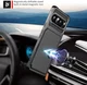 Google Pixel 10 Pro XL TPU Back Cover met Kunstleren Wallet Zwart afbeelding 8