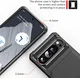 Google Pixel 10 Pro XL TPU Back Cover met Kunstleren Wallet Zwart afbeelding 6