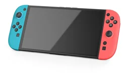 Nintendo Switch 2 Hoesje TPU Case met Siliconen Controllerhoezen Transparant afbeelding