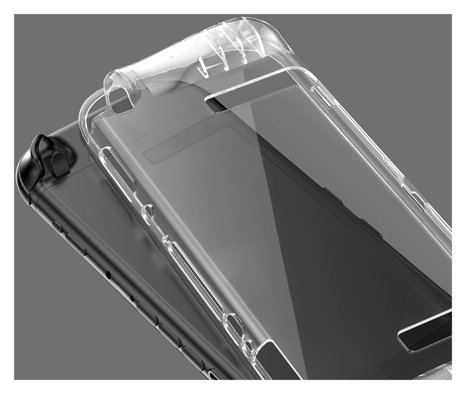 Nintendo Switch 2 Hoesje TPU Case met Siliconen Controllerhoezen Transparant afbeelding 10