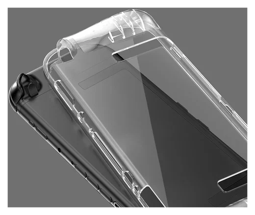 Nintendo Switch 2 Hoesje TPU Case met Siliconen Controllerhoezen Transparant afbeelding 10