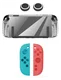 Nintendo Switch 2 Hoesje TPU Case met Siliconen Controllerhoezen Transparant afbeelding 2