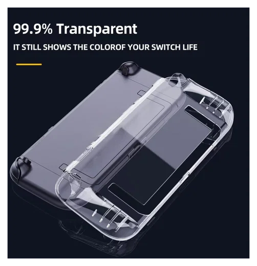 Nintendo Switch 2 Hoesje TPU Schokbestendige Back Cover Case Transparant afbeelding 4