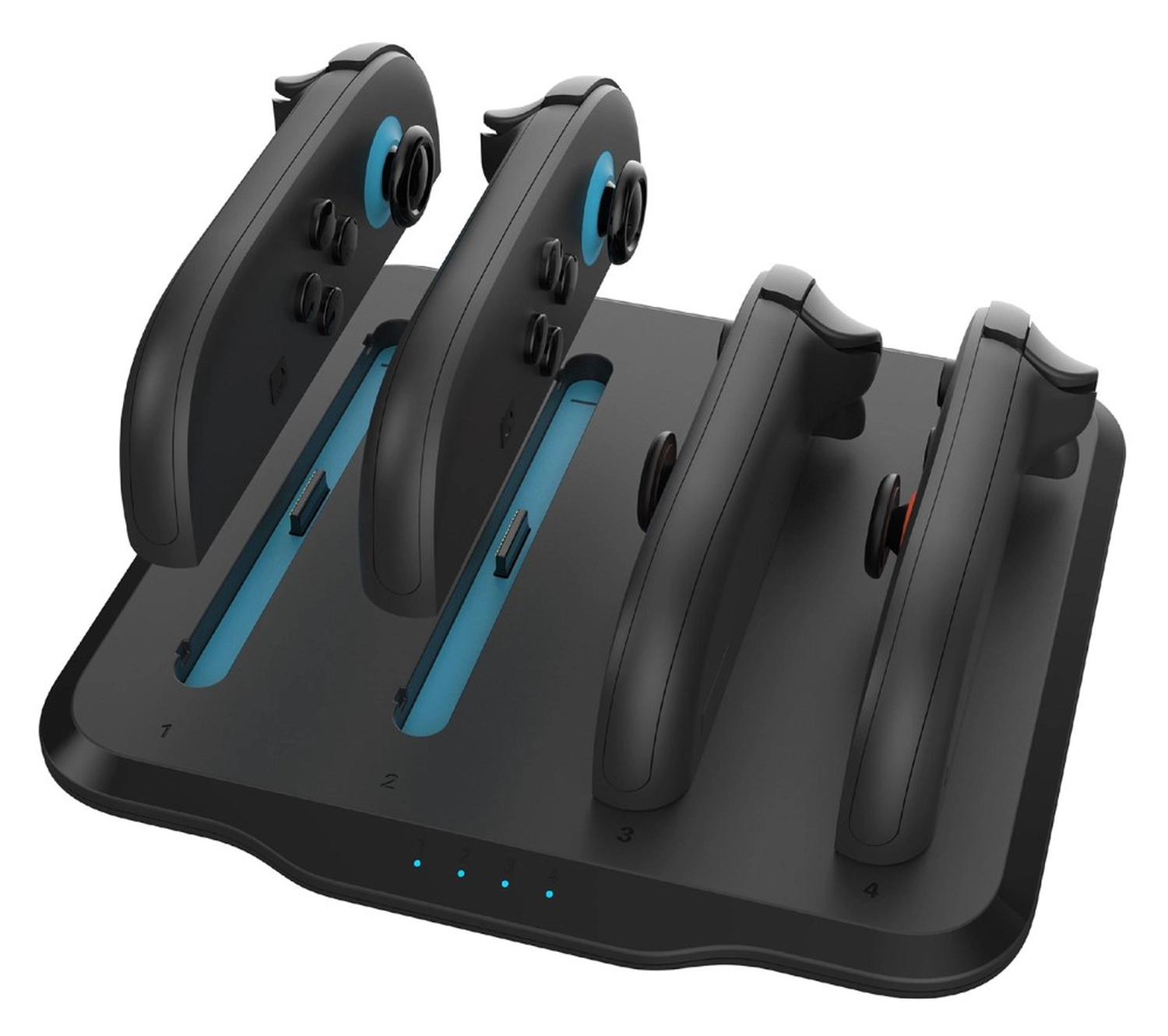 Nintendo Switch 2 Oplaadstation voor 2 Joy-Con Controllers Zwart afbeelding 2