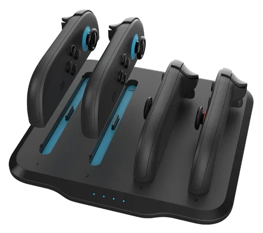 Nintendo Switch 2 Oplaadstation voor 2 Joy-Con Controllers Zwart afbeelding 2