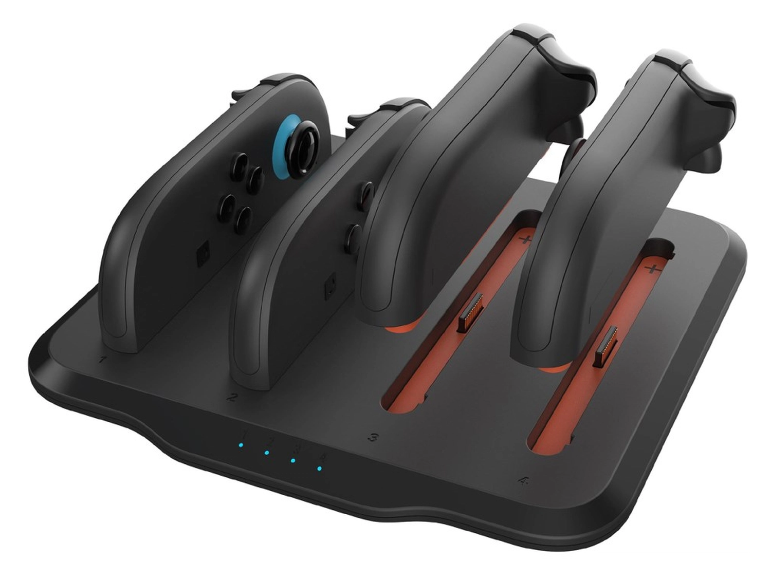 Nintendo Switch 2 Oplaadstation voor 2 Joy-Con Controllers Zwart afbeelding 10