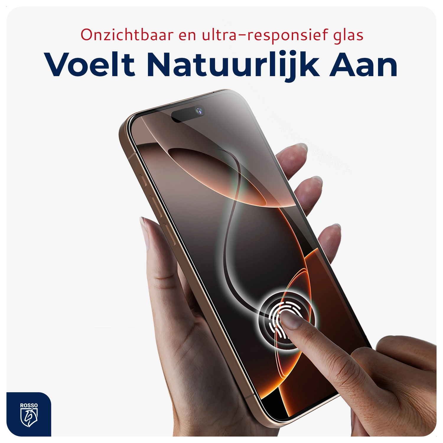 Rosso Apple iPhone 17 Tempered Glass met Installatietray Dust Removal afbeelding 8