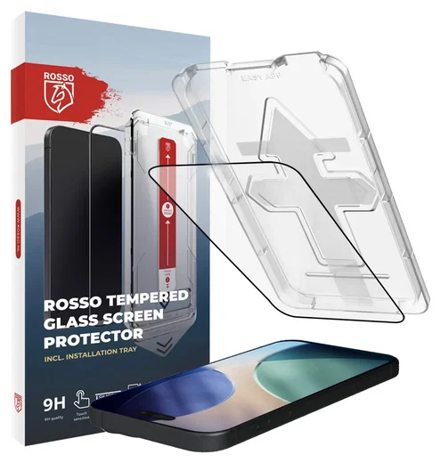 Rosso Apple iPhone Air Tempered Glass met Installatietray Dust Removal afbeelding 1