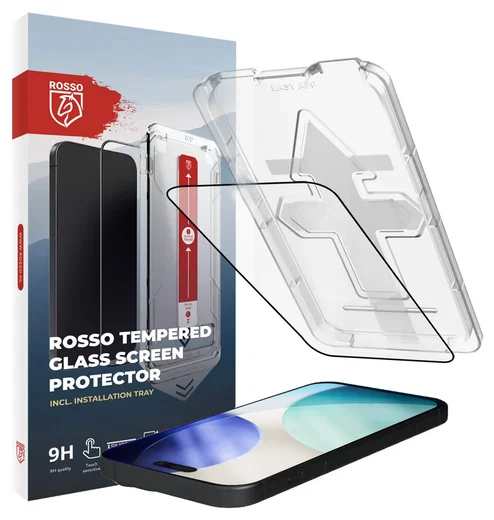 Rosso Apple iPhone 17 Pro Tempered Glass met Installatietray Dust Removal afbeelding 1