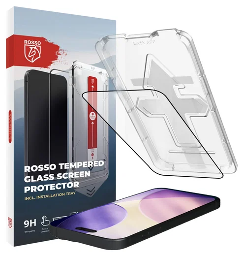 Rosso Apple iPhone 17 Pro Max Tempered Glass met Installatietray Dust Removal afbeelding 1