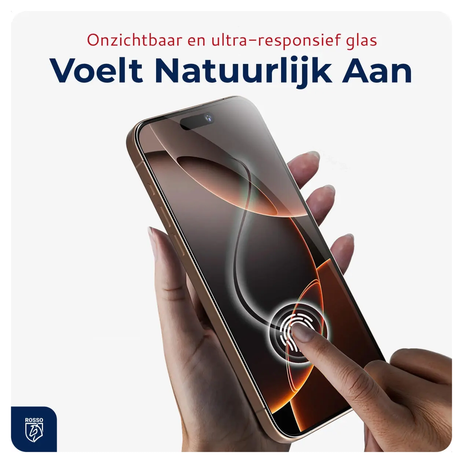 Rosso Apple iPhone 17 Pro Max Tempered Glass met Installatietray Dust Removal afbeelding 11